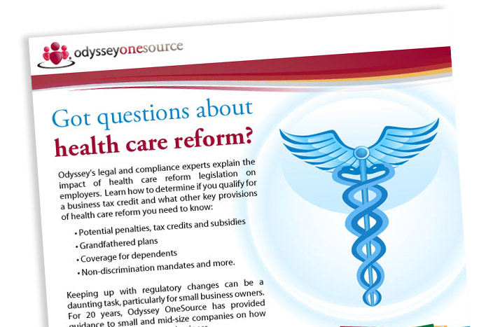 HTML Email | Health Care Reform